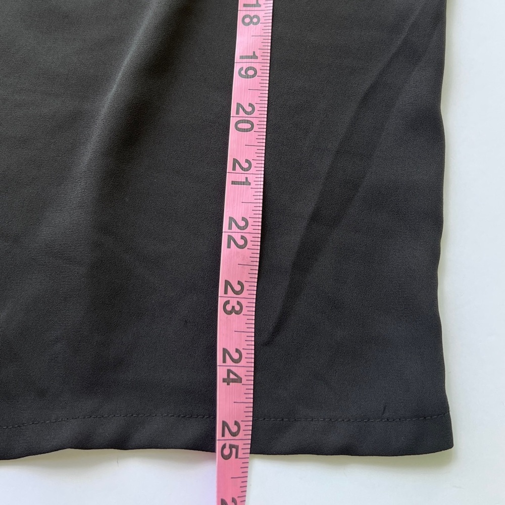 NWT Stunning Worthington Black Ladies Blouse Casual Formal Top - Picture 4 of 11